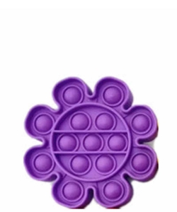 Assorted Color Flower Stress Reliever Toy MSD-03PP PURPLE
